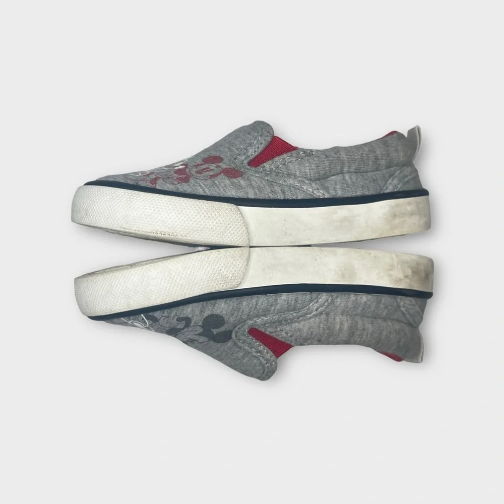 Gap x Disney Mickey Mouse Gray Slip On Shoes